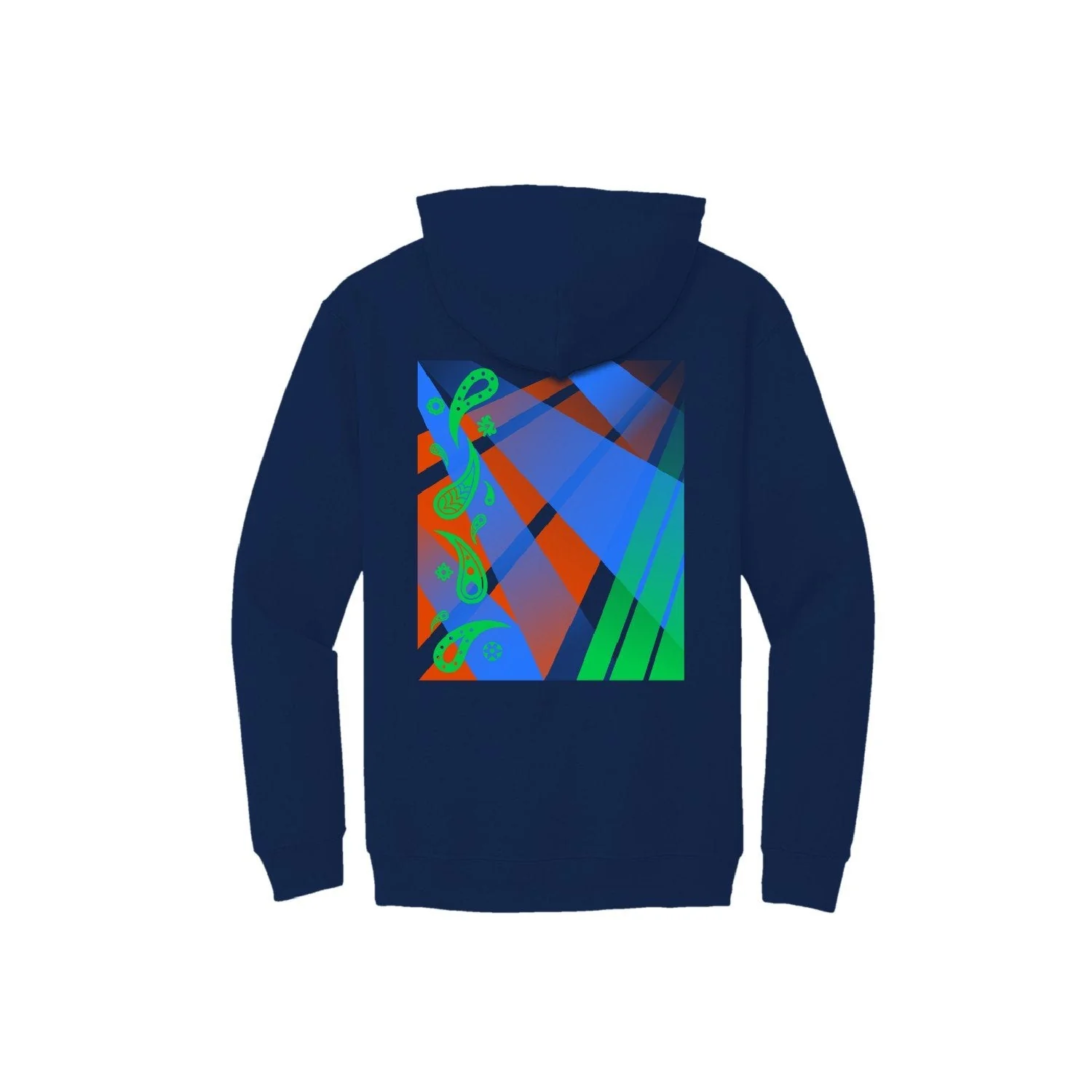 FIFA Futsal World Cup Uzbekistan 2024™ Blue Linear Graphic Hoodie - Unisex - Image 2