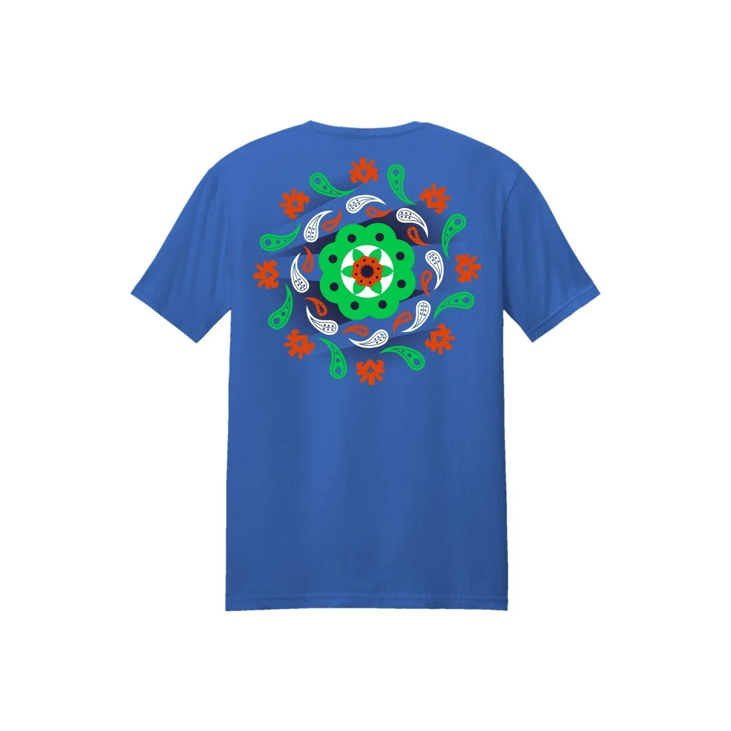 FIFA Futsal World Cup Uzbekistan 2024™ Blue Pepper Floral T-Shirt - Unisex - Image 2