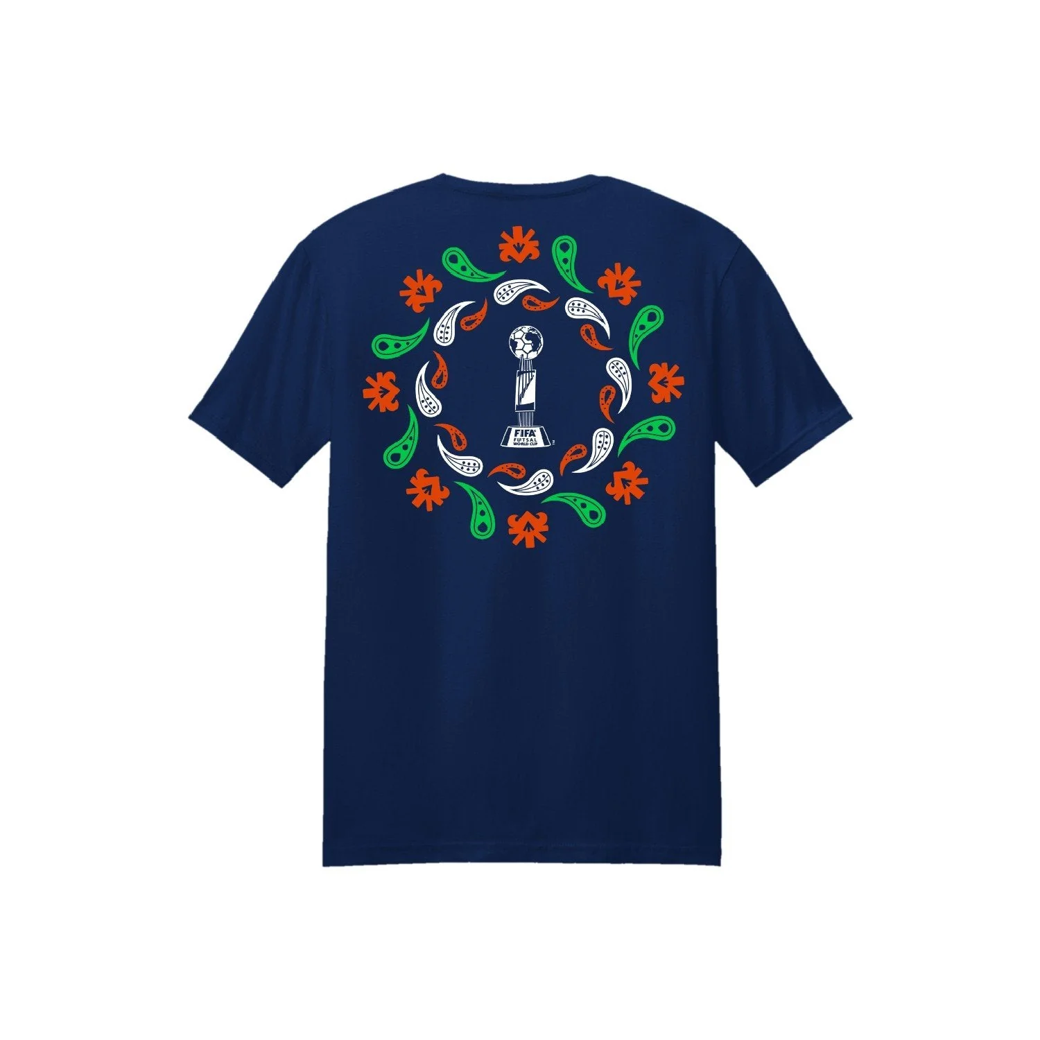FIFA Futsal World Cup Uzbekistan 2024™ Blue Trophy T-Shirt - Unisex - Image 2