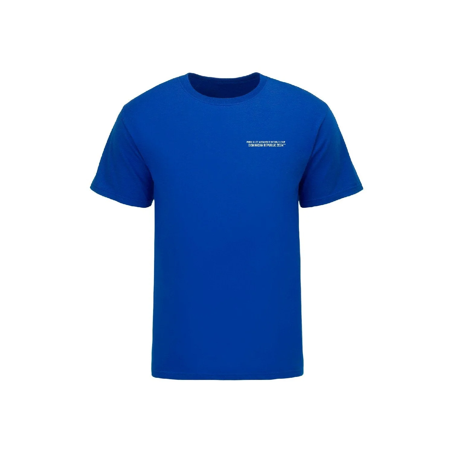 FIFA U-17 Women's World Cup Dominican Republic 2024™ Blue Football Swirl T-Shirt - Men's