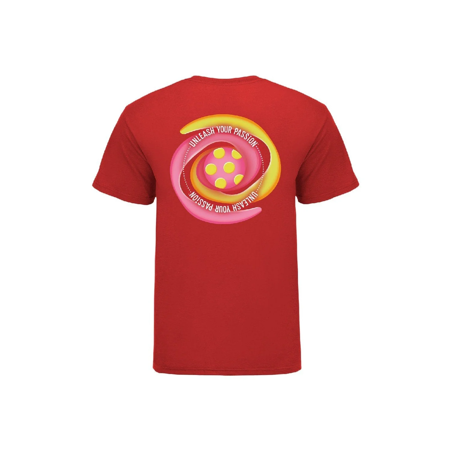 FIFA U-17 Women's World Cup Dominican Republic 2024™ Red Football Swirl T-Shirt - Men's - Image 2
