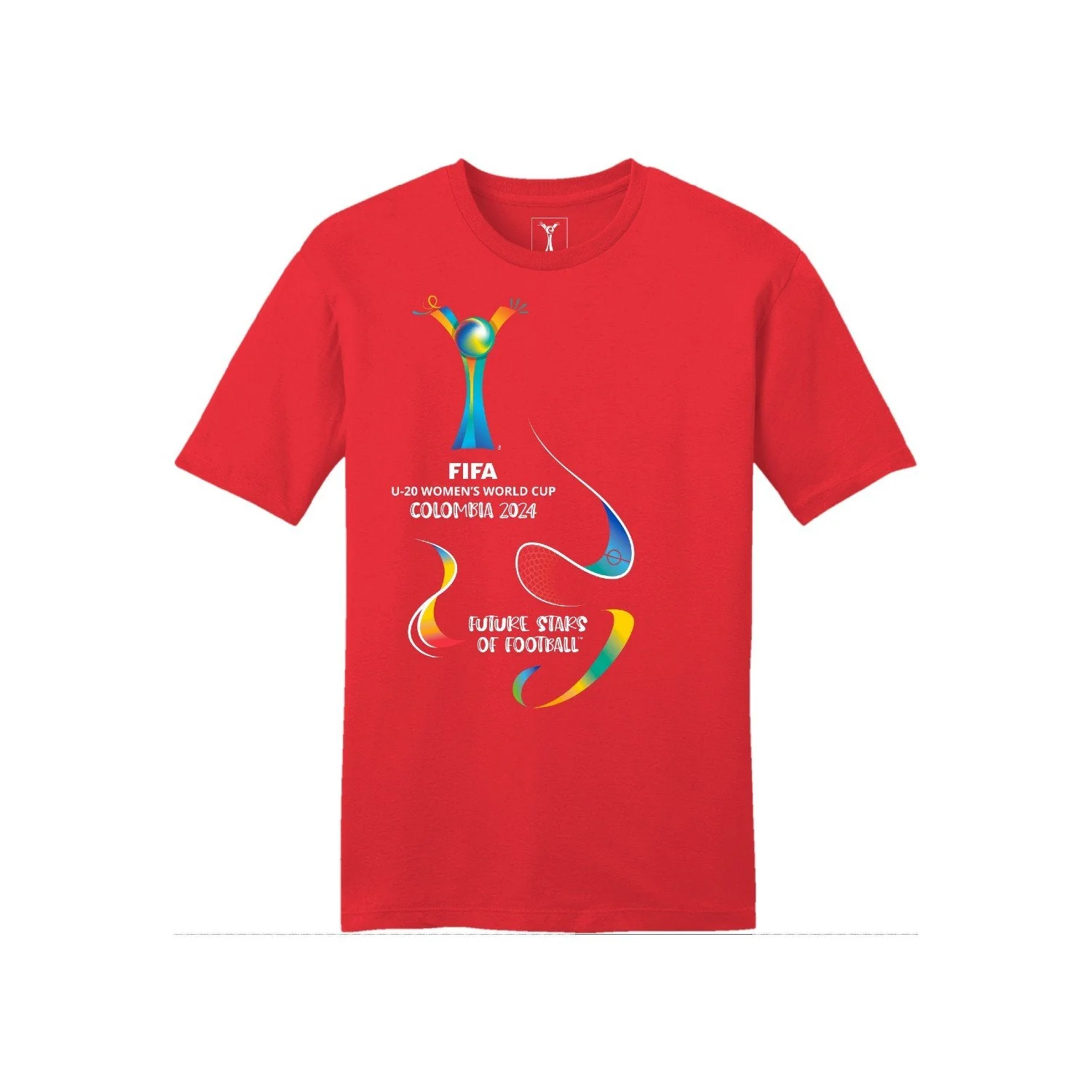 FIFA U-20 Women's World Cup Colombia 2024™ Red Graphic Flow T-Shirt - Unisex
