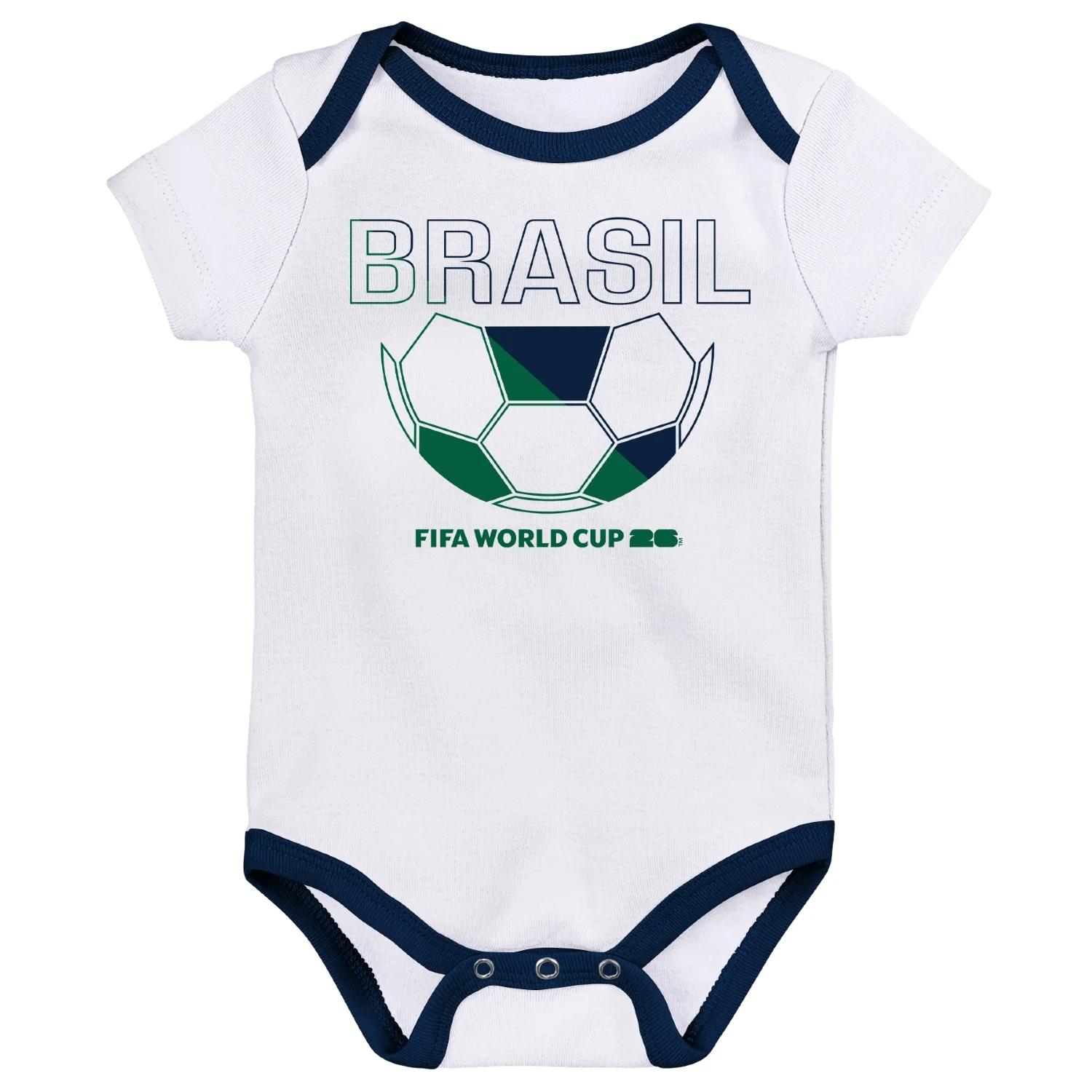 FIFA World Cup 2026™ Brazil Onesie 3 Pack - Infant - Image 3