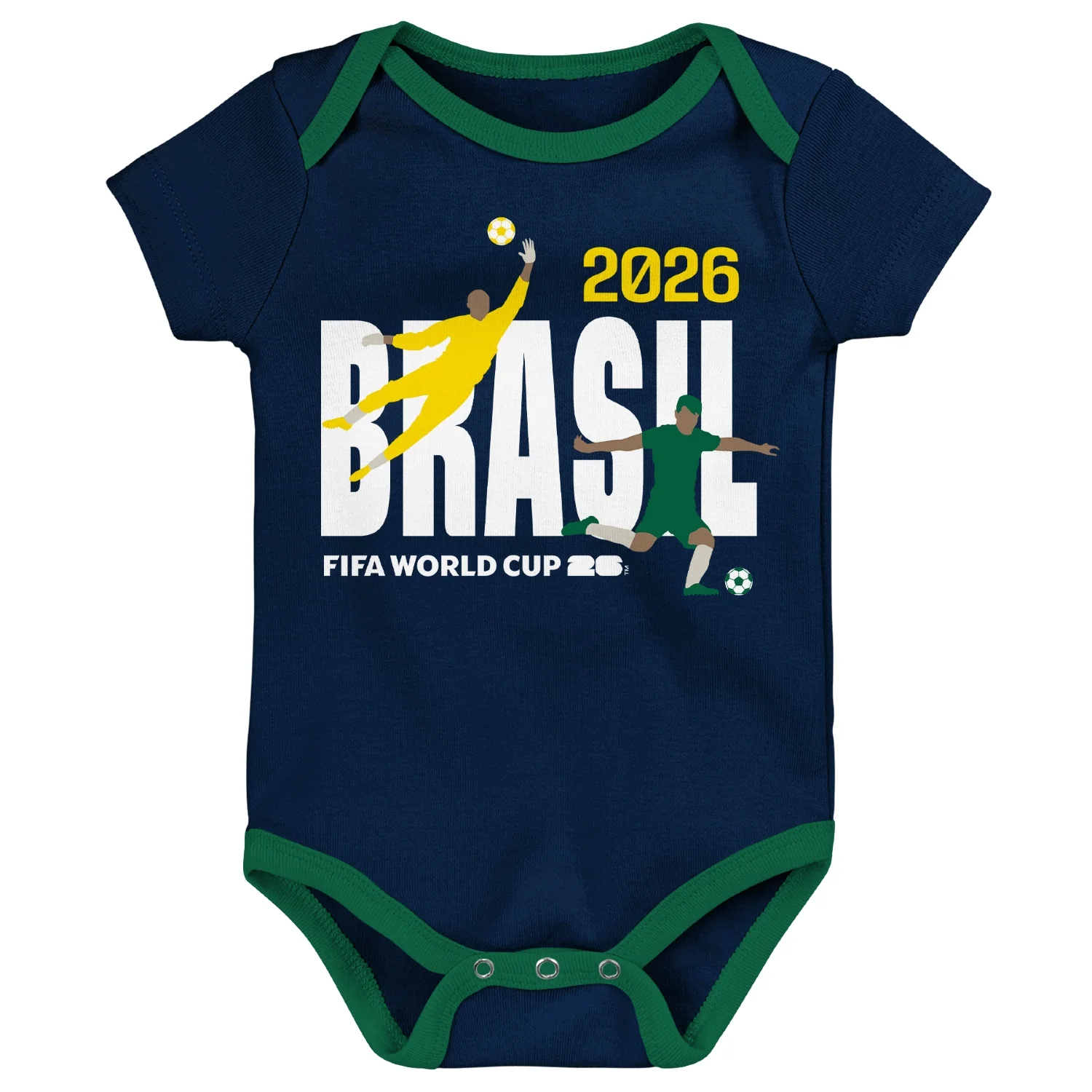 FIFA World Cup 2026™ Brazil Onesie 3 Pack - Infant - Image 4
