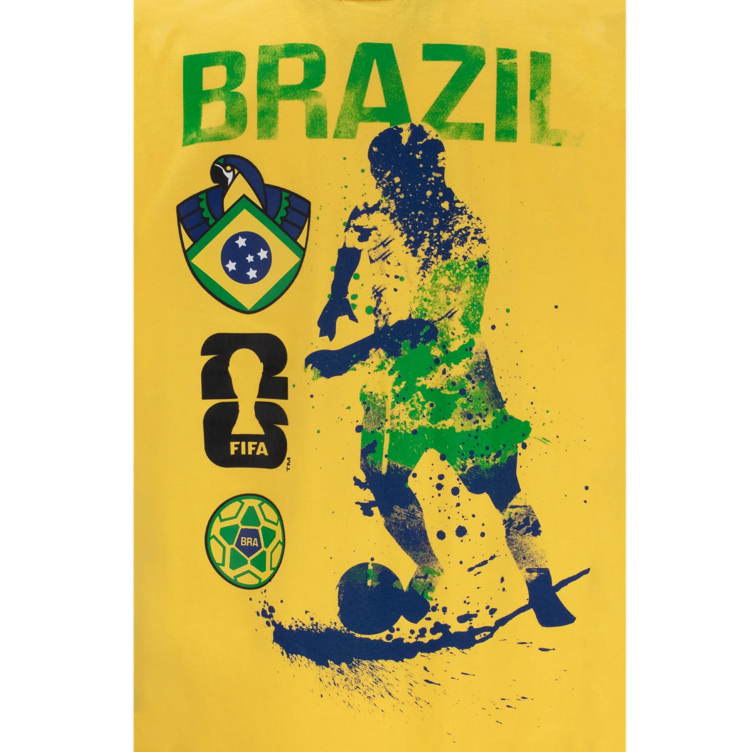 FIFA World Cup 2026™ Brazil Rise and Strike T-Shirt - Youth - Image 3