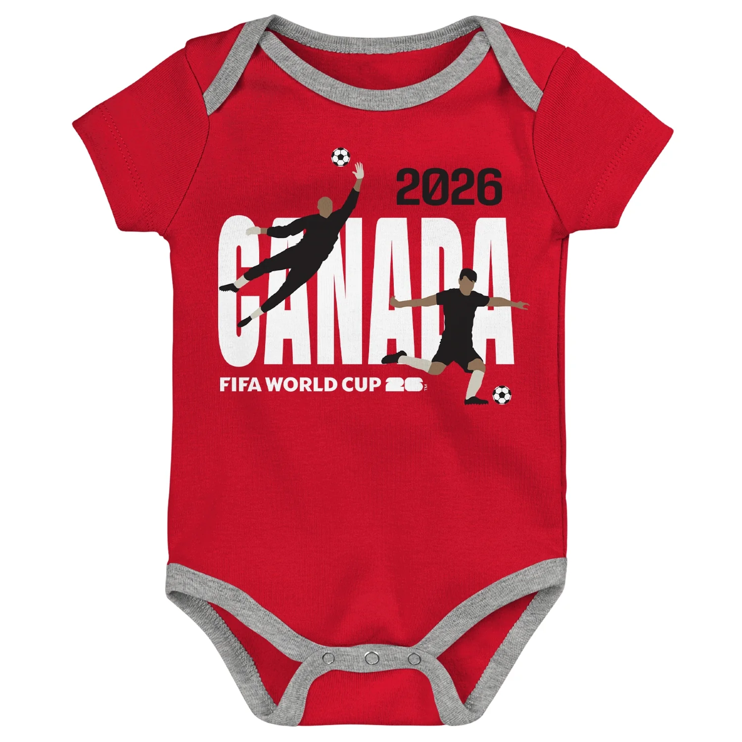 FIFA World Cup 2026™ Canada Onesie 3 Pack - Infant - Image 3