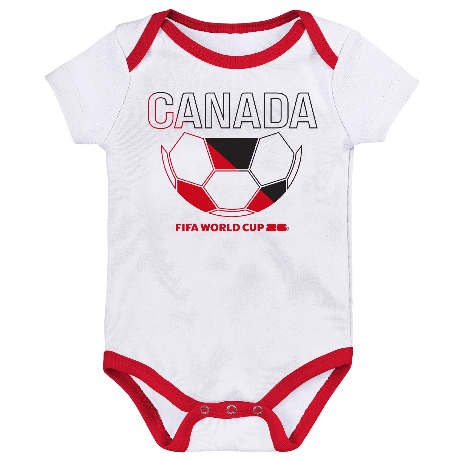 FIFA World Cup 2026™ Canada Onesie 3 Pack - Infant - Image 4