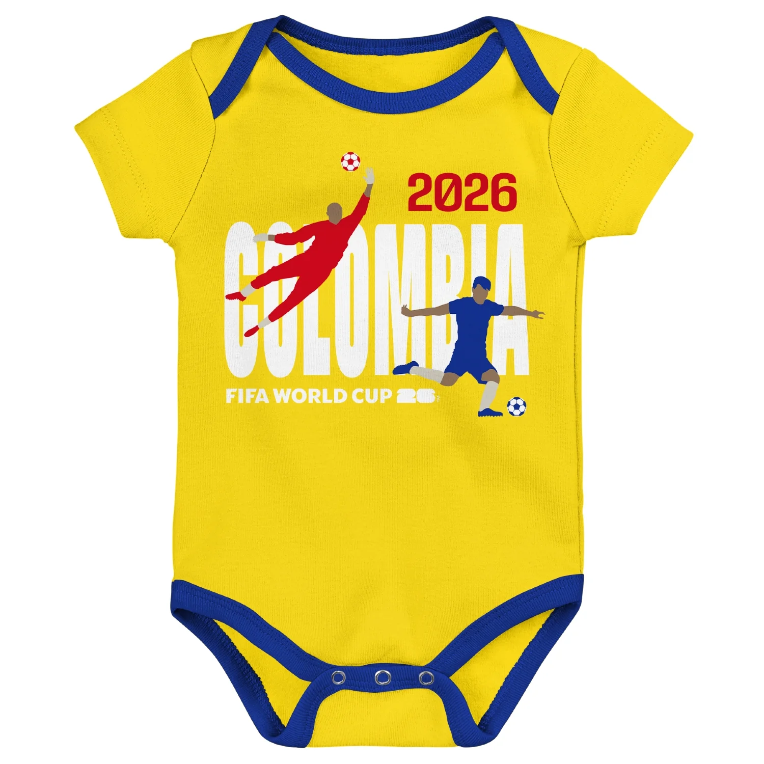 FIFA World Cup 2026™ Colombia Onesie 3 Pack - Infant - Image 3