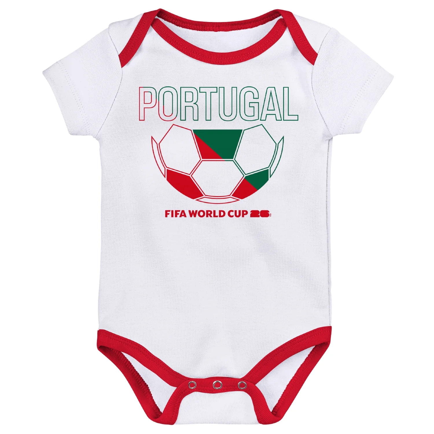 FIFA World Cup 2026™ Portugal Onesie 3 Pack - Infant - Image 4
