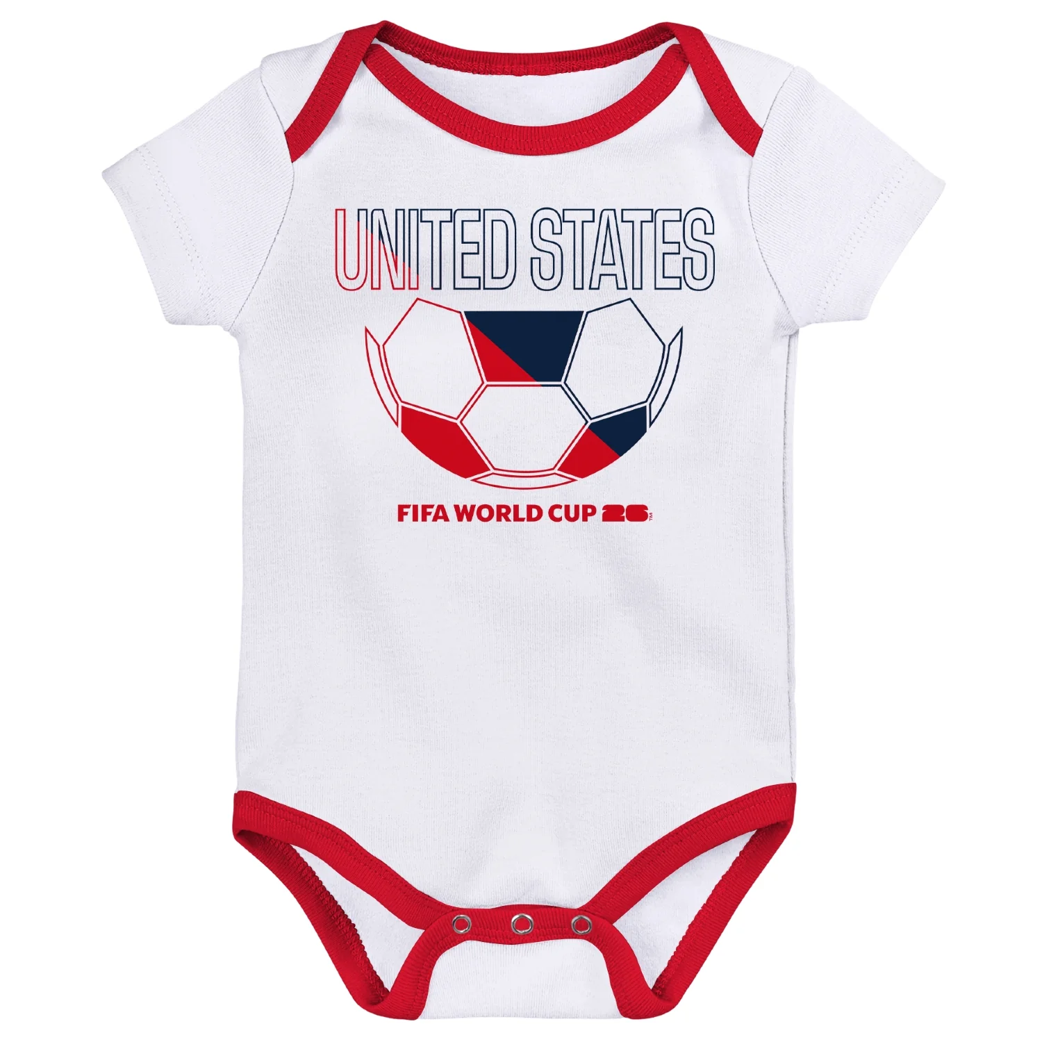 FIFA World Cup 2026™ USA Onesie 3 Pack - Infant - Image 4