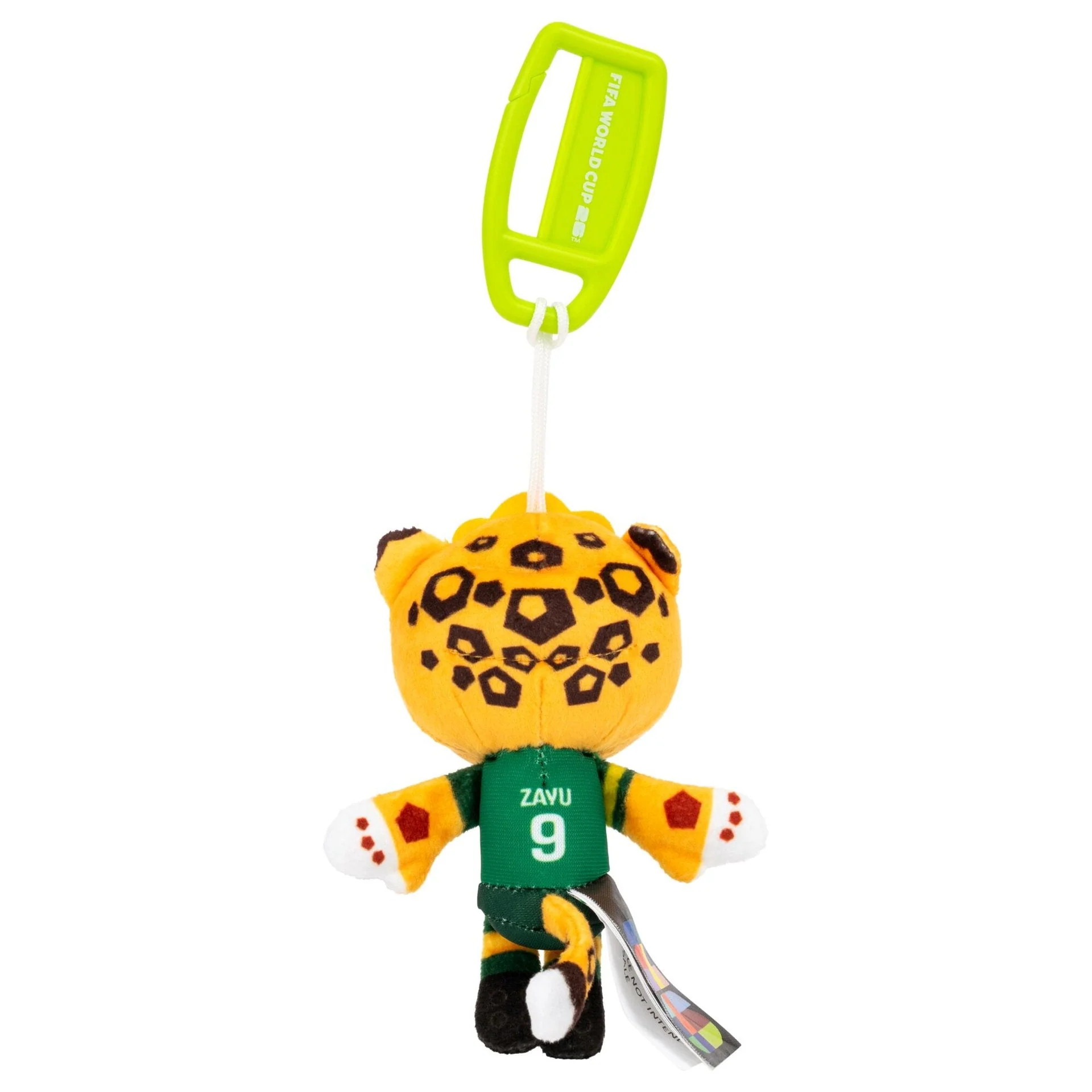 FIFA World Cup 2026™ 4" Plush Mexico Mascot Keychain - Image 3