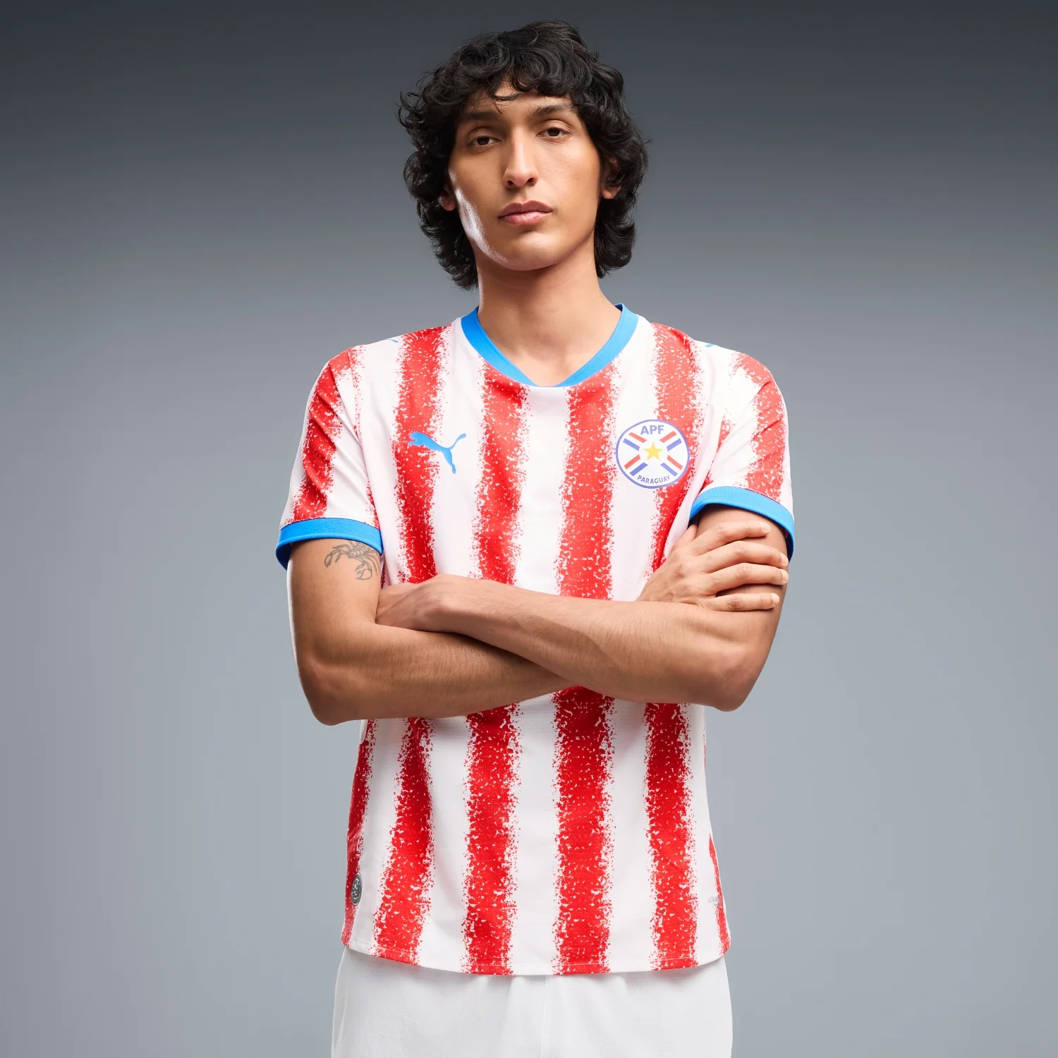 Paraguay 26 Home Replica Jersey - Image 3