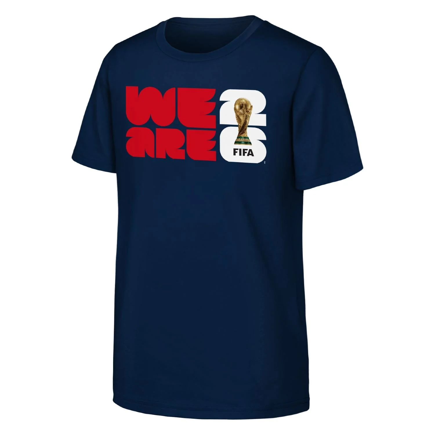 FIFA World Cup 2026™ 'We Are' 2026 Emblem Navy T-Shirt - Youth