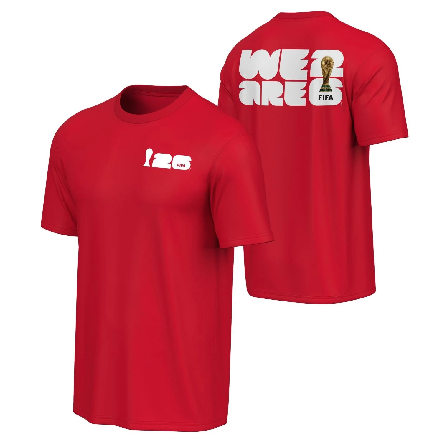 FIFA World Cup 2026™ 'We Are' 2026 Red T-Shirt - Unisex - Image 2